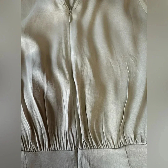 Zara Silky Satin Effect Knotted Dress - Picture 10 of 12